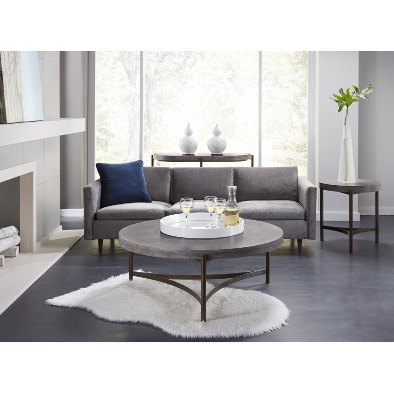 Grey 3 piece coffee table set discount